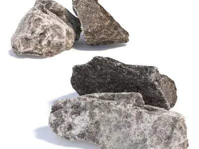 233 stone 191 192 3D model