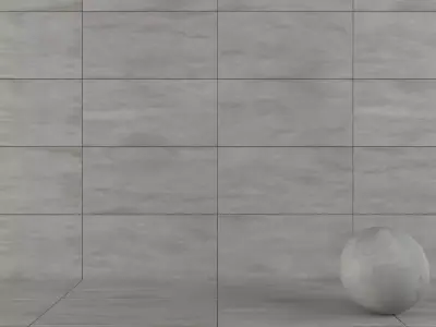 Concrete wall tiles Luce Acciaio 60x120 Set 2 Texture