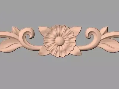 3D carved model furniture 3D design used for artcam aspire E834 3D model