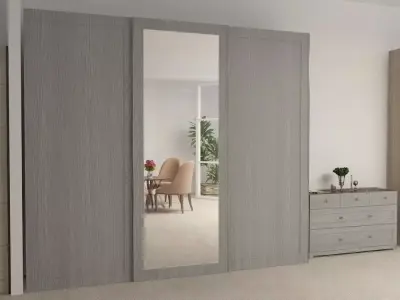 Closet commode set 3D model