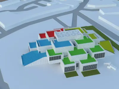 Lego House 3D Model - Detailed and Accurate 3D model