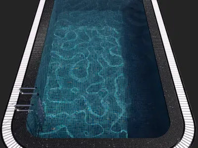SWIMMING POOL NO86 A 3D model