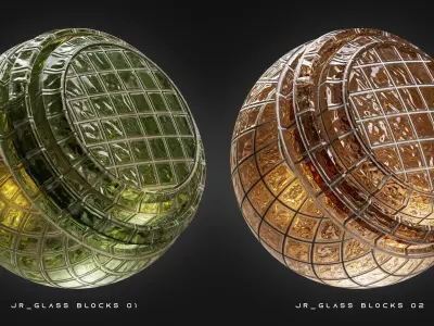 Glass Smart Materials for Substance 3D Painter  Texture