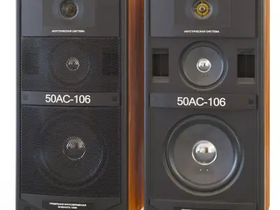Speakers 50 AC106 VEGA 3D model