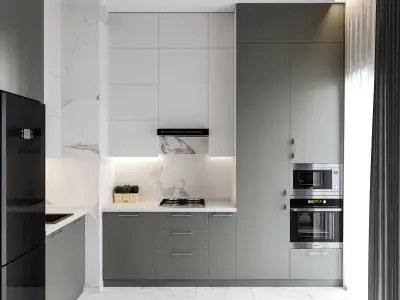 Interior scene 3D model