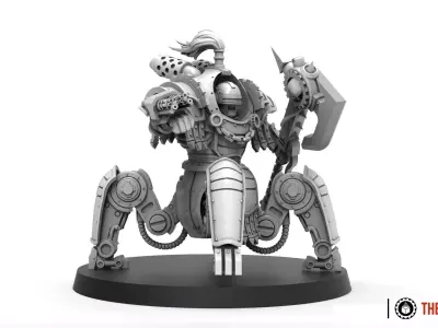 Dark Techno - Legionaut 3D print model