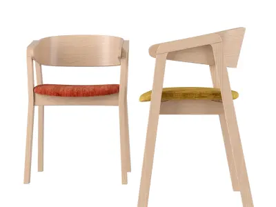 Klara chair CustomForm 3D model