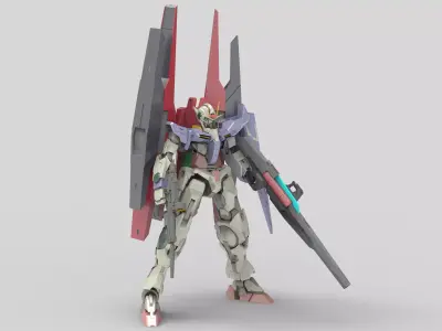 Gundam 00 Soul Mode 3D model