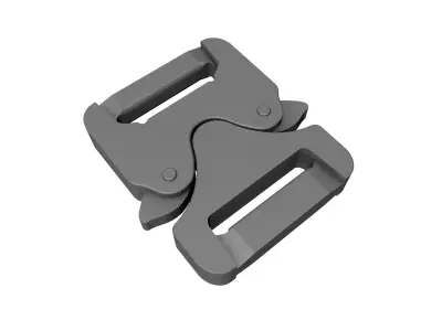 Dredd vest Cobra buckles 3D print model