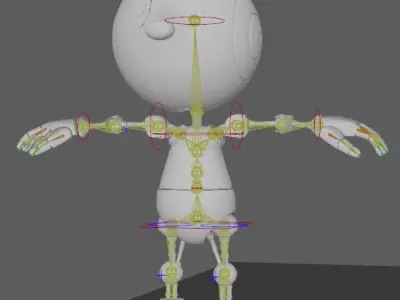 The Electrick State Cozmo Rigid 3D model