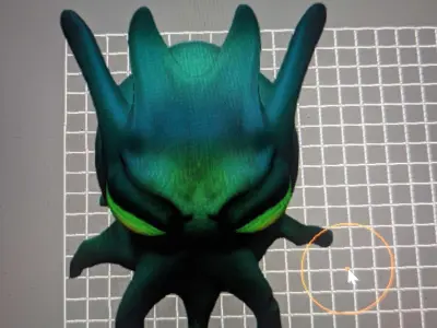 Creature Sculpt 3D print model