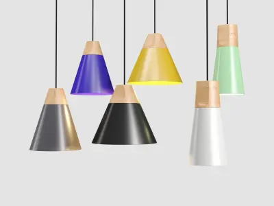Miniforms Slope Pendant Light 3D model