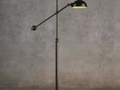 Floor lamp Free 3D Model Free 3D model