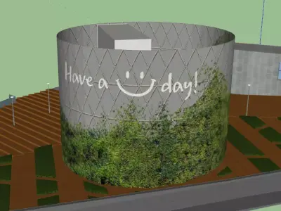 Yeolin Madang of The Asia Culture Center Free 3D model