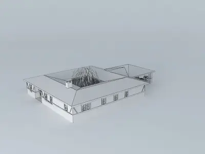 Zen House Free 3D model