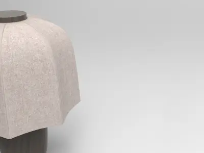 Pezsa Table Light Low-poly 3D model