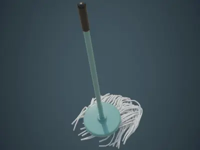 Mop 1A Low-poly 3D model