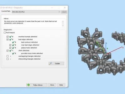 Earring 02 3D print model