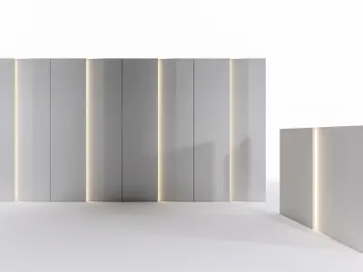 Decorative Wall Panel 3D wall panel 3d panel Free 3D model