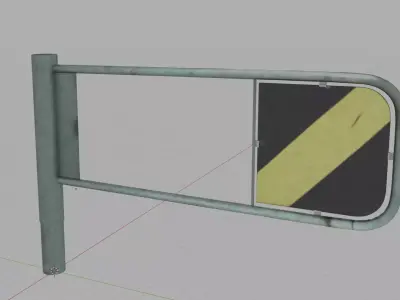 street sign Free low-poly 3D model