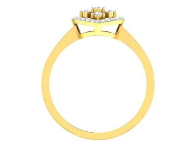 Women Ring  Render 3dm STL OBJ FBX Details 3D print model 163