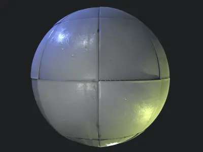 Stylized Floor Tiles Material 02 Texture