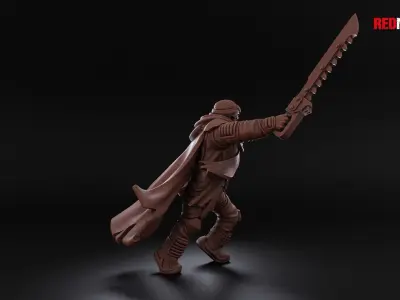Desert Raiders - Officer of the Imperial Force 3D print model