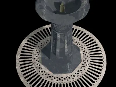 Drinking water tap 3D model