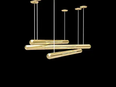 chandelier tube 3D model