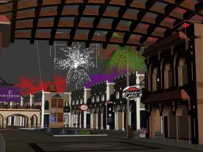 elevation architecture 3D model