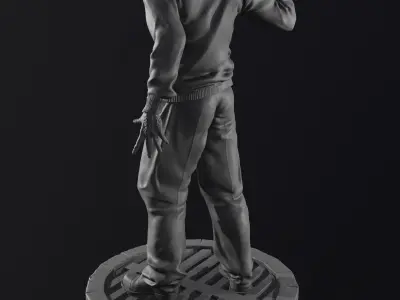 FREDDY KRUEGER printable 3D figure 3D print model