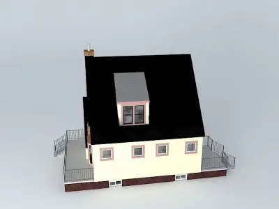 Small House Free 3D model