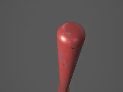 Barrier Low-poly 3D model