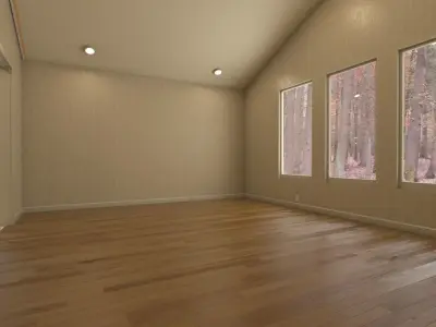 HD Modular House Low-poly 3D model