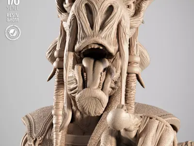 STAR WARS Sebulba Sculpture 3D print model