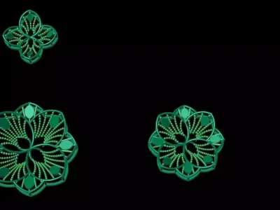 Pendant Set 15 3D print model purchase