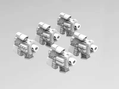 Deathvigil Weapons 3D print model