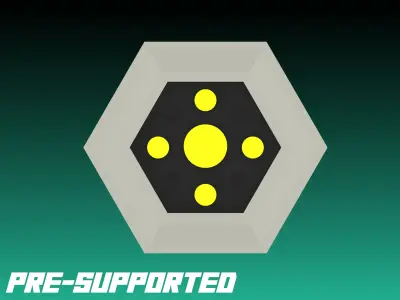 Imperial Hoverbout - 32mm Miniature - 3D print model