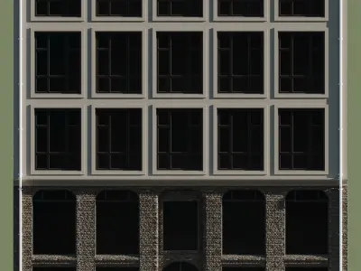 Facade N01 3D model