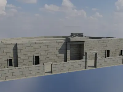 Old Roman Theatre  Free 3D model