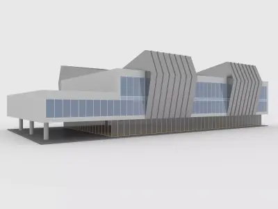 Office 4 Building 3D model