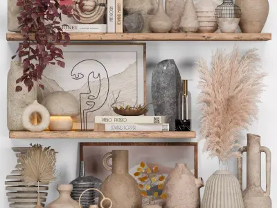 DECOR SET 09 3D model