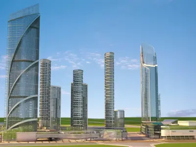 Cityscape 11 3D model
