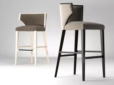 Villa Barstool 3D model