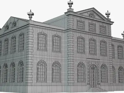 Mansion house 3D model