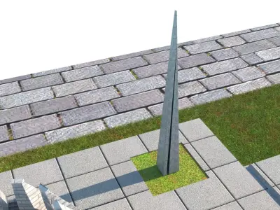 Armenian Genocide Memorial Complex 3D model