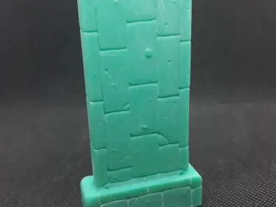 Fantasy grave 2 3d print 3D print model