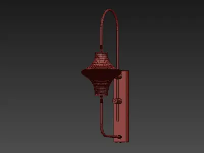 CAYMON Wall Sconce by Jaisons Emporio 3D model