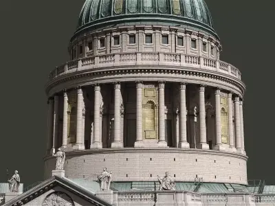 St Pauls Cathedral 3D model