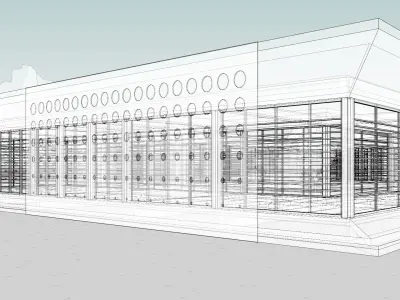 Capuchino House - Autodesk Revit 3D model